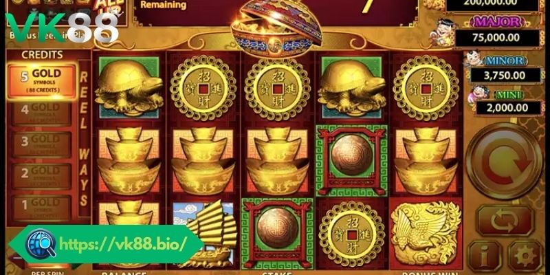 Slot Game VK88 - Quay Hũ Thưởng Mỗi Ngày Với Kho Game Khủng Đánh giá các điểm nổi bật có tại slot game VK88