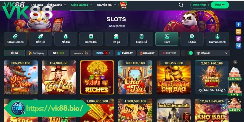 Slot Game VK88 - Quay Hũ Thưởng Mỗi Ngày Với Kho Game Khủng Slot game VK88 là gì?